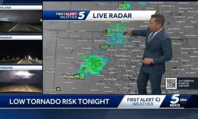 Tracking severe thunderstorm warnings in Oklahyoma