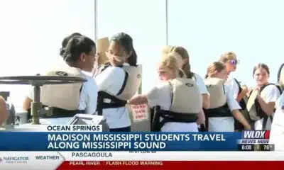 Students learn about Mississippi Sound on boat donated by Jimmy Buffett’s family