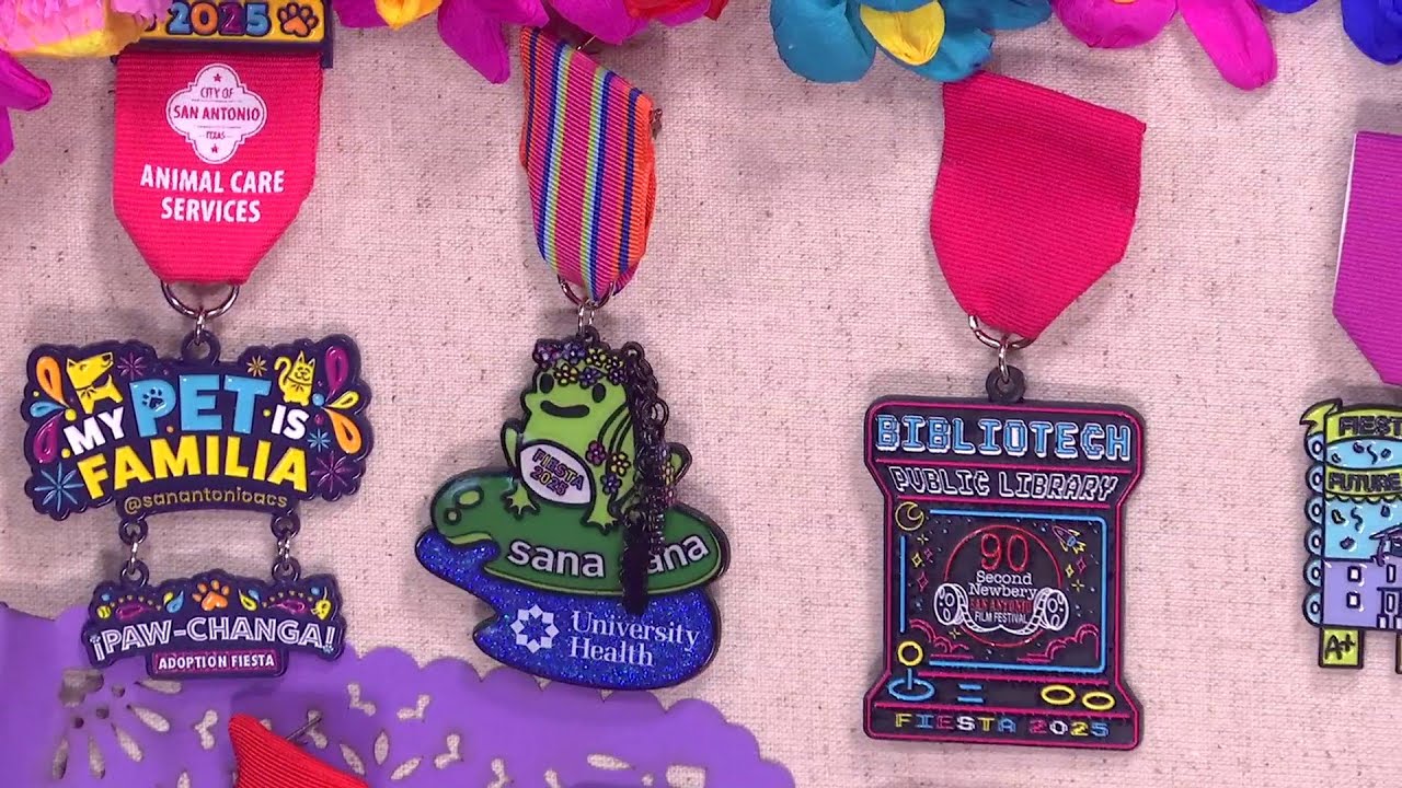KSAT’s Ernie Zuniga highlights University Health, University of the Incarnate Word Fiesta medals