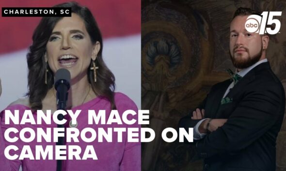 Viral videos show heated exchange between Rep. Nancy Mace and man in beauty store