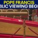 Pope Francis public viewing begins in Rome | FOX 7 Austin