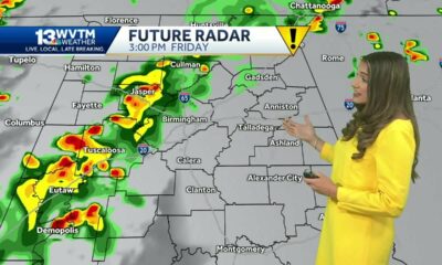 Impact Days: Tracking Heavy thunderstorms in the Alabama weather forecast leading up to the weekend