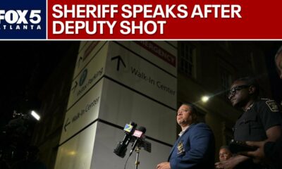 Sheriff discusses deputy's shooting injury | FOX 5 News