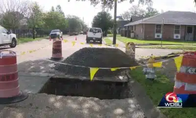 Road Patrol: Hole on Trafalgar St could interrupt Jazz Fest parking