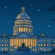 Cartoon depiction of US Capitol building