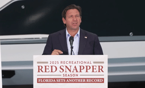 DeSantis heckled during red snapper news conference | Florida