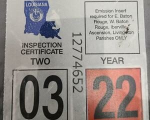 Louisiana lawmaker pushes to eliminate inspection stickers for most vehicles | Louisiana