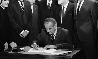 On this day in 1968, Lyndon Johnson signed Civil Rights Act