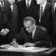 On this day in 1968, Lyndon Johnson signed Civil Rights Act
