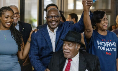 Role reversal: Horhn celebrates commanding primary while his expected runoff challenger Mayor Lumumba’s party sours