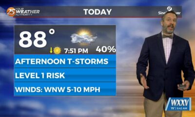 05/30 Ryan's "Rainy Afternoon Ahead" Friday Morning Forecast