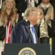 President Trump delivers the commencement address at the University of Alabama