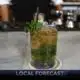 Making a mint julep with Delish magazine