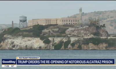 Trump orders re-opening of notorious Alcatraz prison
