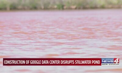Construction of Google data center disrupts Stillwater pond