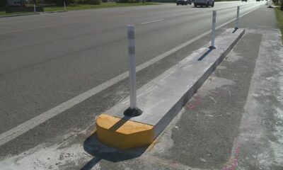 Curb bump-out islands removed from Chesterfield and future project