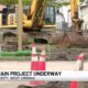 Storm drain project underway