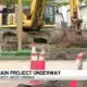 Storm drain project underway