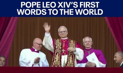 Pope Leo XIV: First appearance and first words | FOX 7 Austin