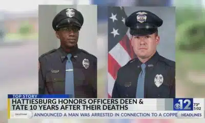 Hattiesburg honors two fallen officers 10 years after their deaths