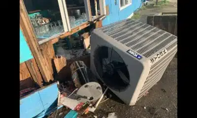 Storm rocks Dauphin Island Saturday morning