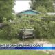 Overnight storm pummels Gulf Coast
