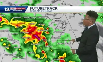 Scattered showers and storms return to Alabama's weather forecast on Mother's Day, some severe