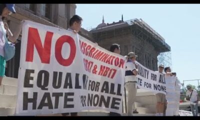 Protesters oppose land ownership bill