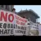 Protesters oppose land ownership bill