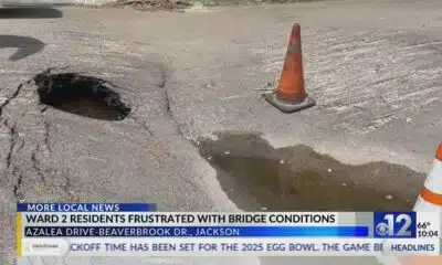 Jackson residents frustrated with condition of bridge
