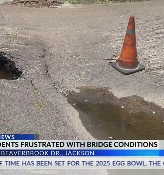 Jackson residents frustrated with condition of bridge