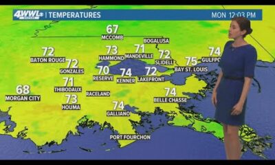 Nice Monday, but hot week takes over with first 90s on the way