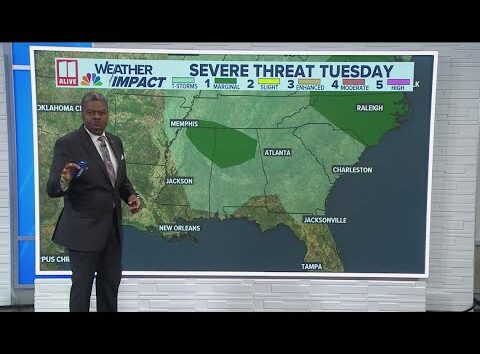 Morning Forecast for Tuesday, May 13th