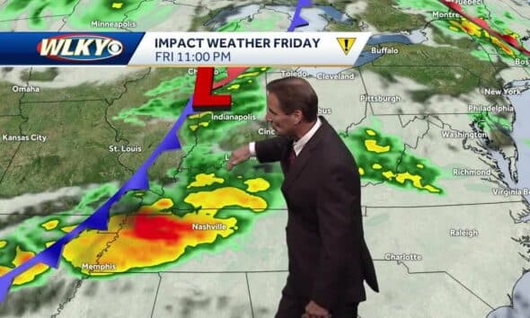 Warmer temperatures and more late-week storm chances