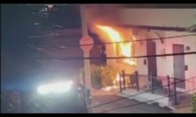 3 people, including a child, rushed to the hospital after Hollywood apartment fire