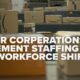 Corporations see potential staffing cuts amid economic uncertainty and AI advancement
