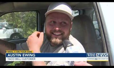 Customers say their credit card information was stolen at drive-thru