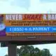 Mother of murdered child uses billboard to spread awareness