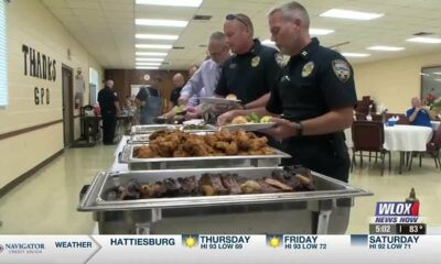 Gulfport church serves lunch, thanks officers