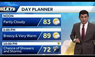 Very warm Thursday, watching late week strong storms