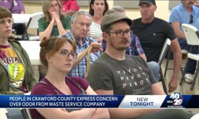 People In Crawford County express concern over odor from waste service company