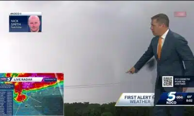 Severe storms bring large hail and tornado to Oklahoma on Saturday