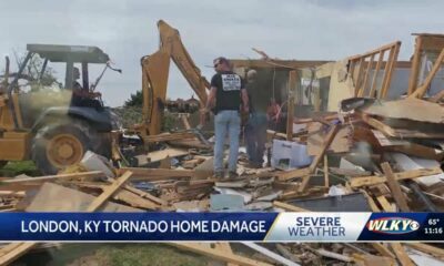 'The house is gone': Laurel County woman recounts the moment a tornado hit her home