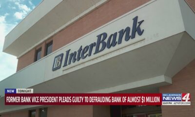 Former bank vice president pleads guilty to defrauding bank of almost $1 million