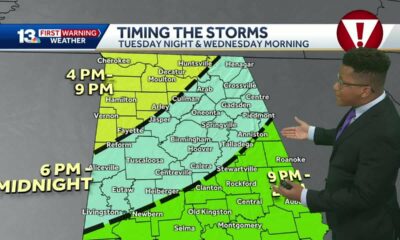 Alert Day Tuesday: Severe Weather returns to Alabama's forecast Tuesday night