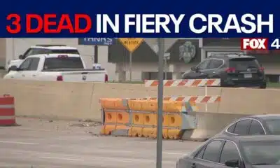 3 dead in fiery single-vehicle crash in Plano