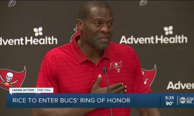 Simeon Rice to become 16th member of Buccaneers' Ring of Honor