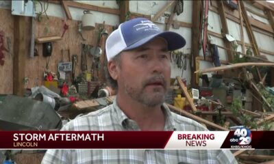 People in Lincoln assess damage after severe weather