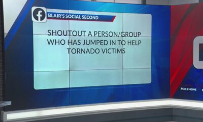 Blair's Social Second: Shoutout a person/group who has jumped in to help tornado victims