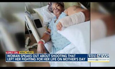 Woman speaks out about shooting that left her fighting for her life on Mother's Day